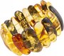 Amber bracelet “Palette”