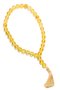 Amber rosary with tassel (Buddhist)
