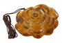 Pendant "Lotus" on a wax cord