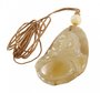 Buddha pendant on a wax rope
