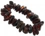 Bracelet made of dark amber stones