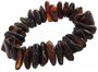 Bracelet made of dark amber stones
