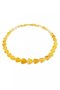 Light amber beads “Hearts”