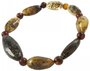 Bracelet made of different sizes of amber