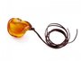 Pendant-figurine “Fish” on a wax rope