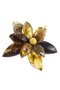 Brooch "Amber Flower"