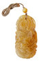 Amber pendant on a cord “Dragon”