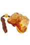 Amber pendant "Rose"