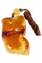Amber pendant "Rose"