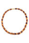 Beads made from amber donut stones “Triumph”