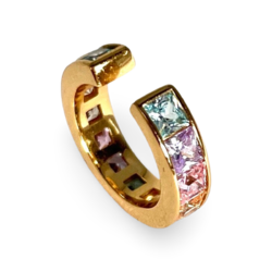Rainbow Cuff with zircons