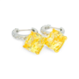 Yellow Gemstone Earrings