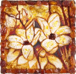 Souvenir magnet “White Lilies”