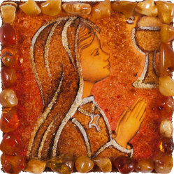 Souvenir magnet-amulet “First Communion”