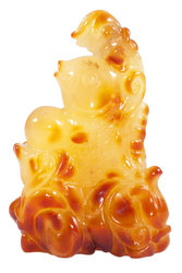 Amber souvenir “Fish”