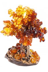 Tree with amber stones
