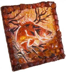 Souvenir magnet “Fishing”