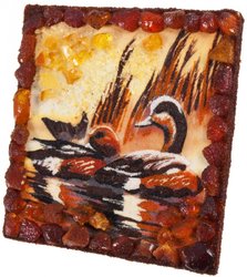 Souvenir magnet “Ducks”