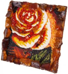 Souvenir magnet “Rose”