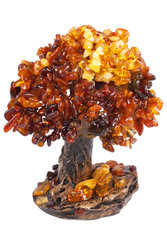 Amber bonsai tree