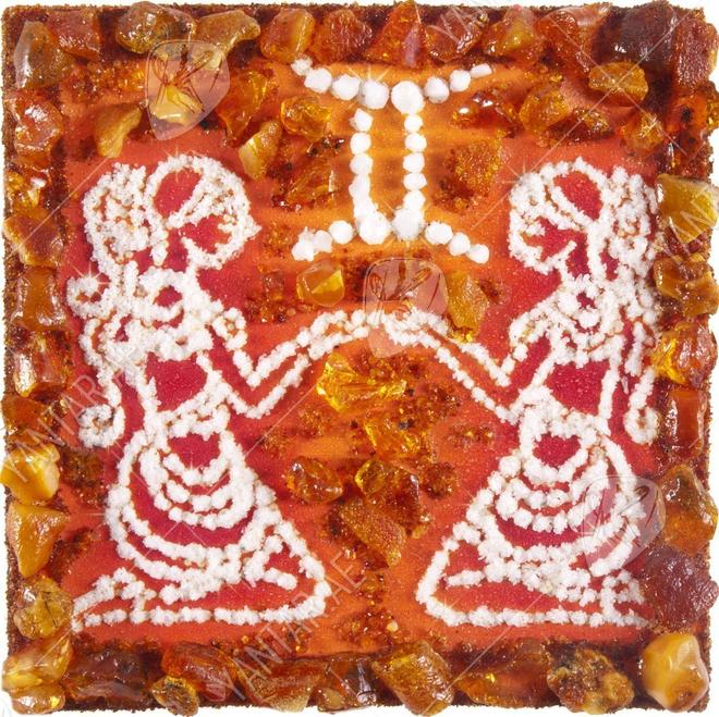 Souvenir magnet “Zodiac sign Gemini”