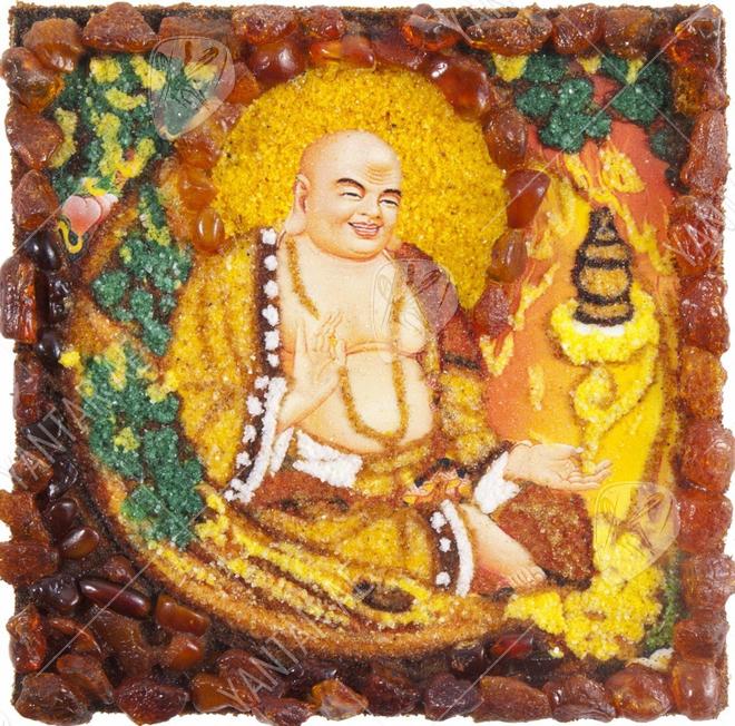 Souvenir magnet “Laughing Buddha” (Hotei)