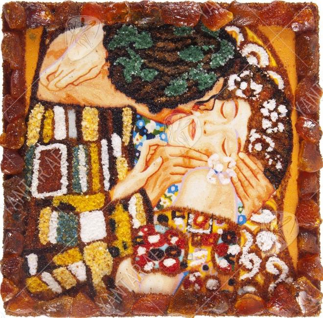 Souvenir magnet “The Kiss” by Gustav Klimt