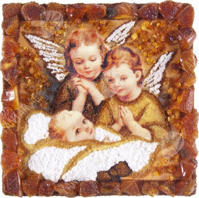 Souvenir magnet “Angels”