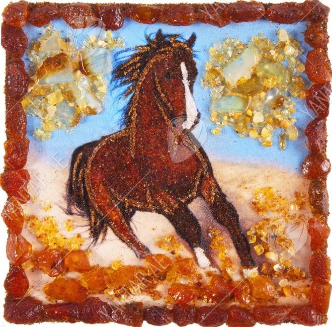Souvenir magnet “Gallop” (Bruno Tina Augusto)