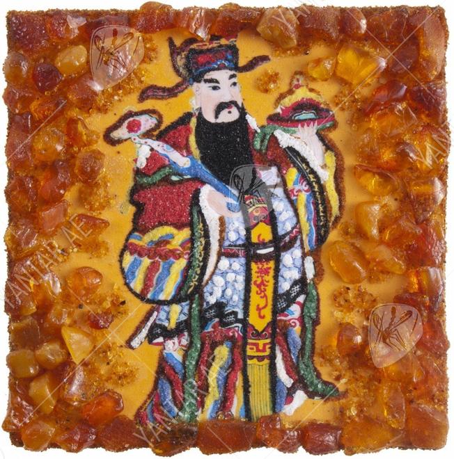 Souvenir magnet “Star Elder Fu-Xing” (God of Happiness)