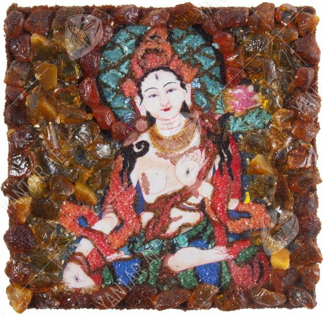 Souvenir magnet “Buddha. Female deity"