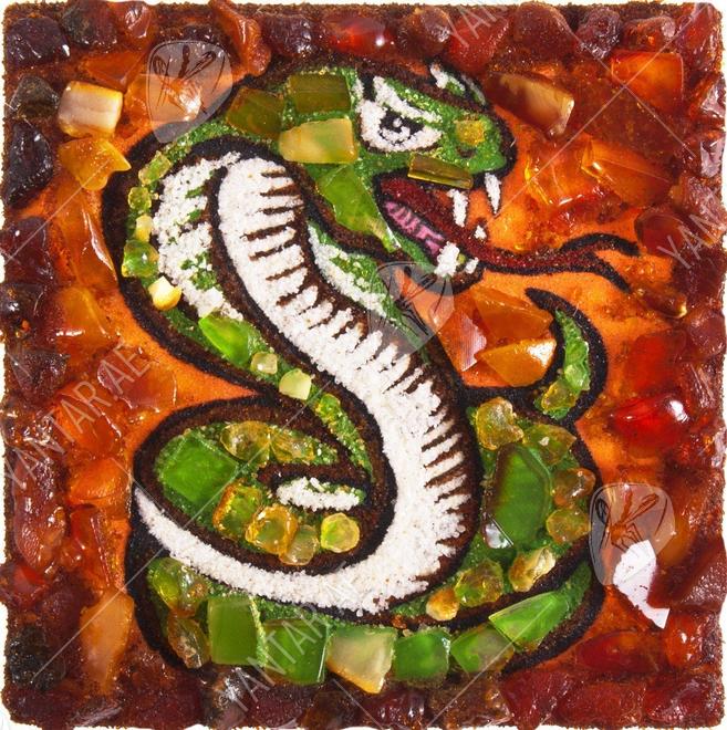 Souvenir magnet “Cobra”