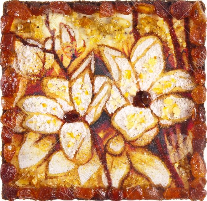 Souvenir magnet “White Lilies”