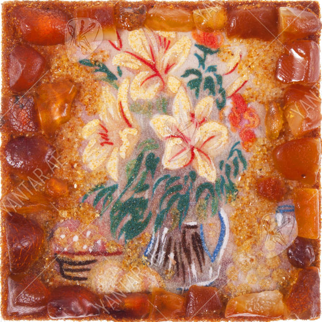 Souvenir magnet “Lilies”