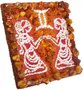 Souvenir magnet “Zodiac sign Gemini”
