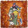 Souvenir magnet “Sacred Warrior Guan Yu”