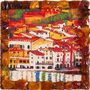 Souvenir magnet “Malcesine Castle on Lake Garda” (Gustav Klimt)