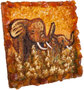 Souvenir magnet “Elephants”