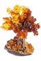 Tree with amber stones