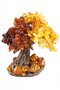 Tree with amber stones