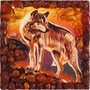 Souvenir magnet “Wolf”